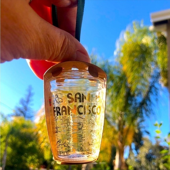 4 Starbucks San Francisco ornaments - Picture 1 of 1